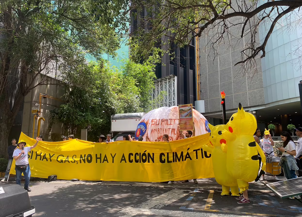 Si hay gas, NO hay acción climática